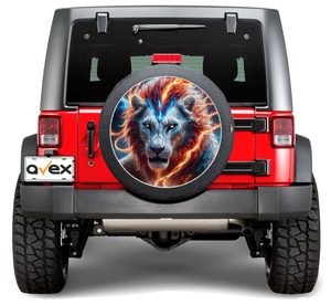 Sticker Auto "Roata de Rezerva" rezistenta la intemperii si raze UV, diametru 55 cm, Cod: AVX-RR05