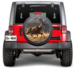 Sticker Auto "Roata de Rezerva" rezistenta la intemperii si raze UV, diametru 55 cm, Cod: AVX-RR06