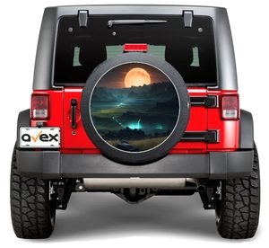 Sticker Auto "Roata de Rezerva" rezistenta la intemperii si raze UV, diametru 55 cm, Cod: AVX-RR15