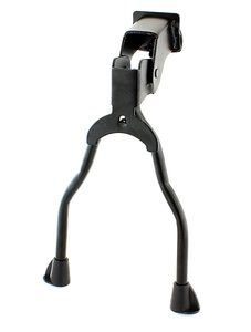 Cric bicicleta cu picior dublu, culoare neagra