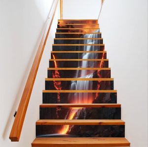 Sticker decorativ pentru scari interioare, print autoadeziv de inalta rezolutie, dimensine 200 x 124 cm, cod: AVX-STAIRS-17