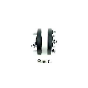 Distantier janta auto, dimensiune  4x108, grosime 20mm, prezoane incluse, culoare neagra