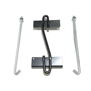 Suport Universal pentru fixare - asigurare baterie auto, metalic, culoare neagra