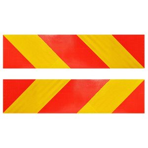 Set placute reflectorizante pentru camioane "VEHICUL SCURT"