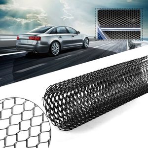 Grila Sport Tuning din Aluminiu, dimensiune 100 x 33cm, decupabila, culoare Neagra