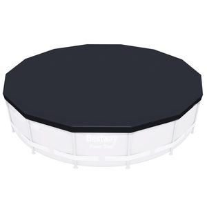 Prelata Bestway pentru piscina cu cadru metalic rotunda, 427cm
