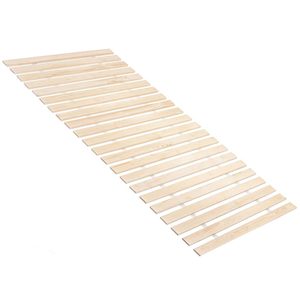 Somiera de pat cu sipci din lemn de pin si molid Premium, 23 benzi, 70x200cm