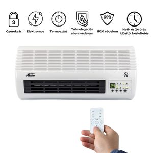 Încălzitor electric de perete Thira 1000W/2000W