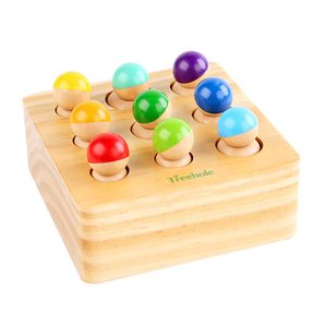 Jucărie Montessori din lemn pentru dezvoltarea abilităților