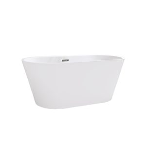 Cada freestanding Noa 150x70x56 cm, alb