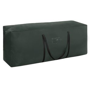Husa depozitare brad artificial 125x50x40 cm, poliester, verde
