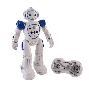 Cady robot inteligent jucărie interactivă cu senzori albastru