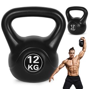 Homelux Kettlebell 12 kg negru