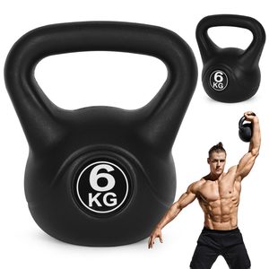 Homelux Kettlebell 6 kg negru