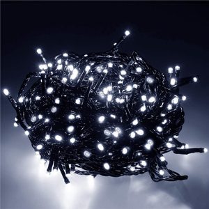 Instalatie lumini pentru bradul de Craciun, 91,5 metri, 1500 LED-uri, alb rece