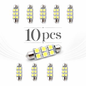 Pachet 10 Leduri auto Sofit 41mm 1.5 W Carguard