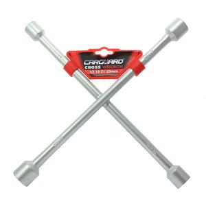 Cheie de roată în cruce 17, 19, 21, 23 mm - Carguard