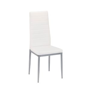 Scaun de masă Tino NOVA în alb-gri