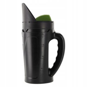 Semanator manual pentru gazon, ingrasamant, sare si seminte, rezervor 2.5 L, plastic rezistent, 34x18 cm, negru