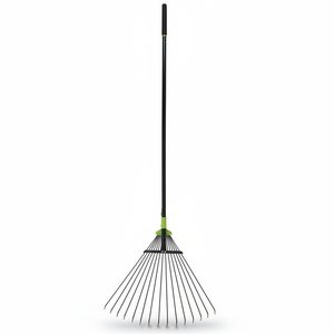 Grebla gradina pentru frunze, latime reglabila 20-59 cm, maner telescopic 120-160 cm, negru