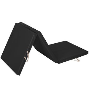 Saltea fitness groasa pentru antrenamente gimnastica, pliabila, 180x60x5cm, negru