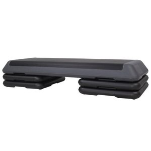 Stepper aerobic fitness profesional, 3 niveluri de inaltime, suporta maxima 350 kg