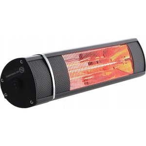 Incalzitor cu infrarosu 2000W pentru interior si exterior acoperit, 3 trepte putere, telecomanda, IP65