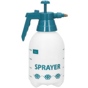 Pulverizator manual cu pompa pentru gradina, rezervor 2 litri, PP si PE, jet reglabil, 12x31 cm, alb