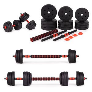 Homelux Haltere reglabile 2x10 kg set de haltere 20 kg bar