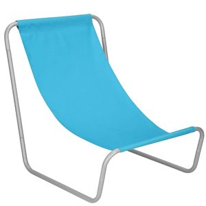 Scaun de plaja Sersimo GC026, pliabil, 90kg, 52x88cm, albastru