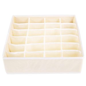 Organizator Sersimo sertar pentru sosete, 24 compartimente, bej