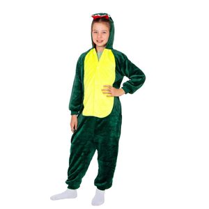 Pijama tip salopeta pentru copii, model Dragon, marime 120-130cm