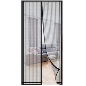 Plasa anti-insecte, inchidere magnetica, latime 80-100cm, inaltime 210-220cm, negru