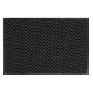 Covoras intrare absorbant tip plasa, PVC antiderapant, 60x90 cm, negru