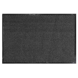 Covoras intrare absorbant antimurdarie, PVC antiderapant, 60x90 cm, gri