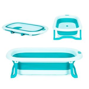 Homelux Cada pentru copii cu scurgere pliabilă verde