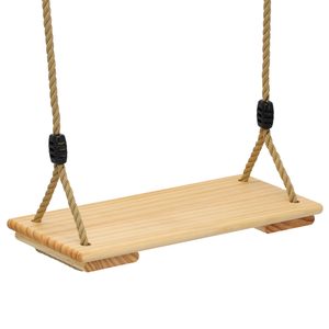 Leagan copii din lemn 45x20 cm, rezistent pana la 100 kg, clasic