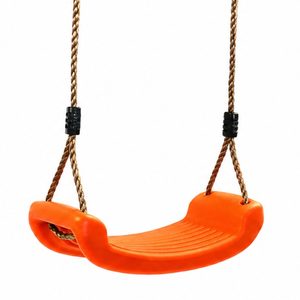 Leagan copii din plastic 41x17x180 cm, rezistent pana la 60 kg, portocaliu