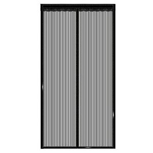 Plasa anti-insecte, cu inchidere magnetica, latime 80-100cm, inaltime 210-220cm, negru