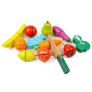 Homelux Set de feliere din lemn pentru fructe și legume 13 bucăți