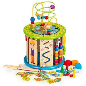 Homelux Jucărie educativă multifuncțională Montessori din lemn