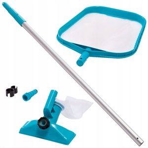 Kit pentru intretinere piscina Intex 28002, tija telescopica 239 cm, plasa si aspirator manual