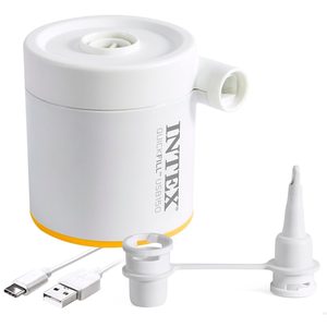Pompa electrica Intex 66616 QuickFill USB150, USB, umflare si dezumflare, 150 L/min, alimentare USB