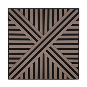 Panou acustic de perete Deco VI cu aspect de stejar uleiat, 60x60x1,8 cm