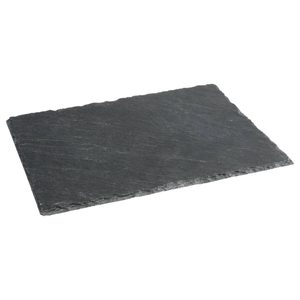Platou servire Atmosphera din ardezie, 32x24 cm, negru