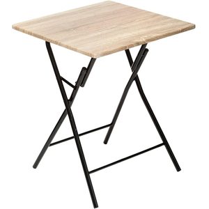 Masa pliabila 5Five Klapptisch pentru 2 persoane, 60x60 cm, lemn deschis