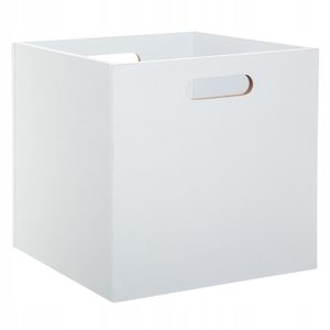 Cutie depozitare 5Five din lemn MDF, pentru raft, 30x30x30 cm, alb