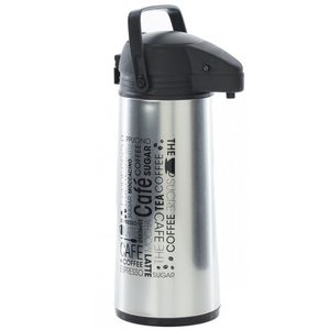 Termos bauturi 5Five Neta, inox, 1.8 litri, 17x13x36 cm, argintiu
