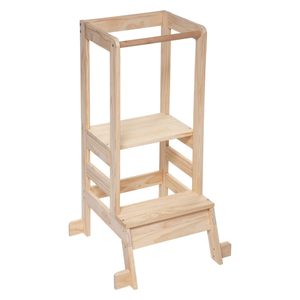 Turn observatie copii Atmosphera Lea din lemn de pin, 51x51x90 cm, natur