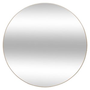 Oglinda rotunda Atmosphera Alice, diametru 110 cm, rama auriu
